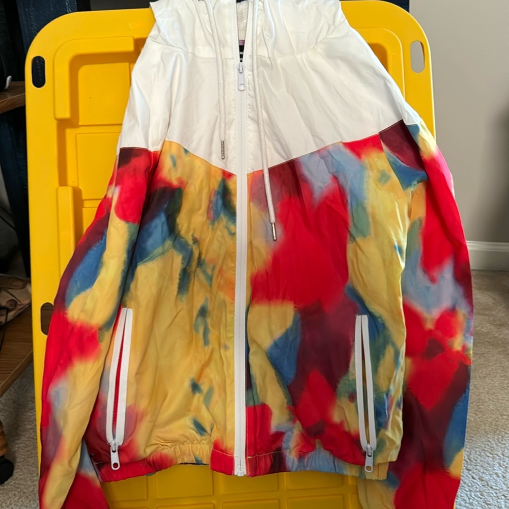 Multicolor Windbreaker